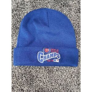 Chicago Cubs 2016 World Series Champs Royal Cuff Knit By New Era #A85